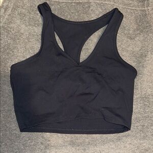 Black Sports Bra